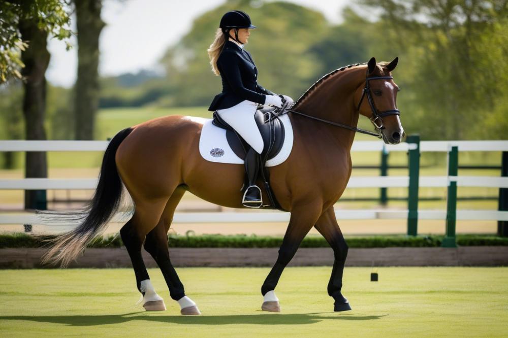 best-dressage-saddle-pads