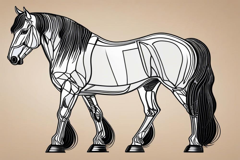 body-structure-of-a-clydesdale-horse