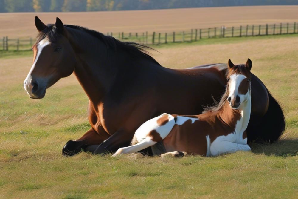 do-horses-lay-down-to-give-birth