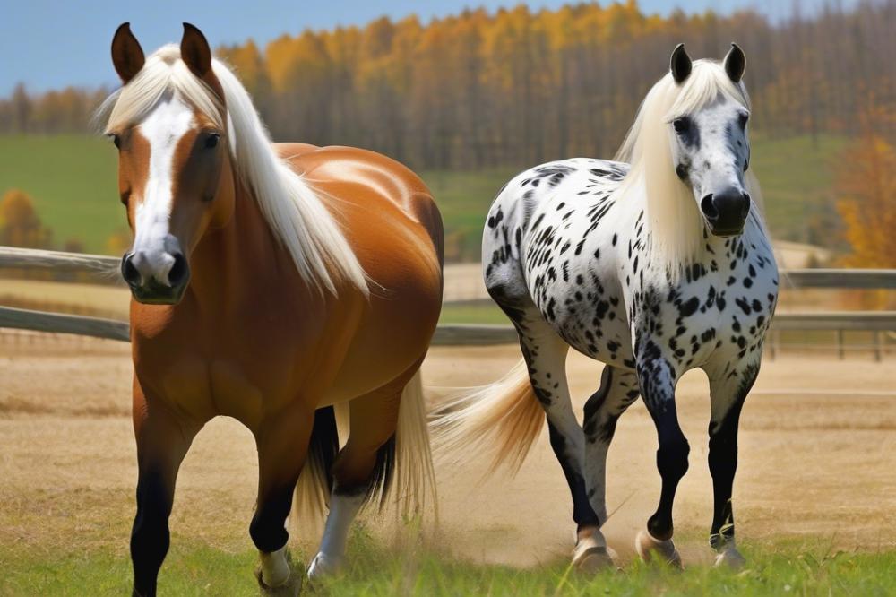 haflinger-vs-appaloosa