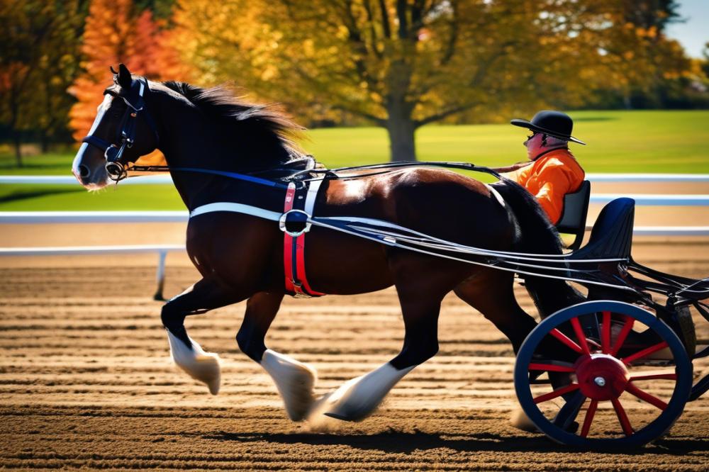 harness-racing-with-a-clydesdale-horse