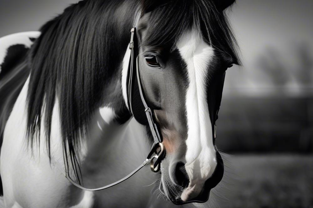 judging-temperament-of-a-clydesdale-horse