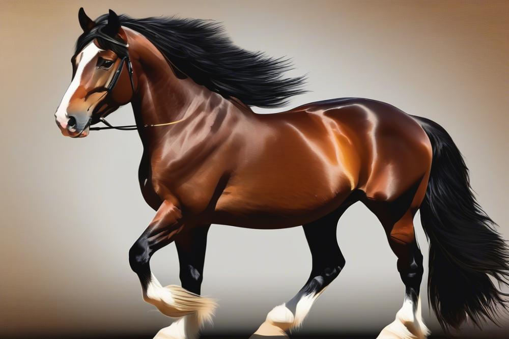 musculature-and-strength-of-a-clydesdale-horse