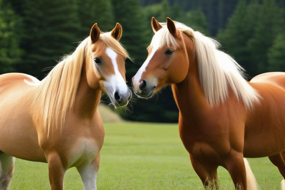 mustang-vs-haflinger